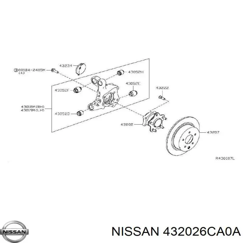 432026CA0A Nissan/Infiniti 