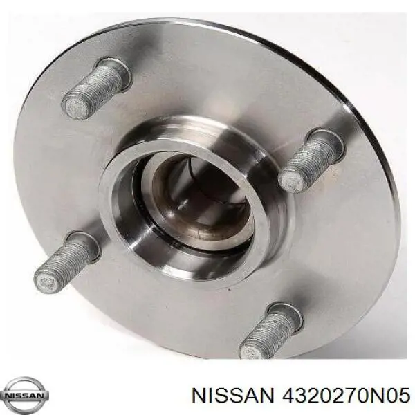 Ступица задняя 4320270N05 Nissan