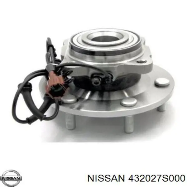 432027S000 Nissan ступица задняя