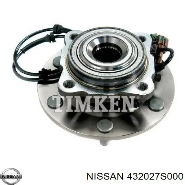 Задняя ступица 432027S000 Nissan/Infiniti