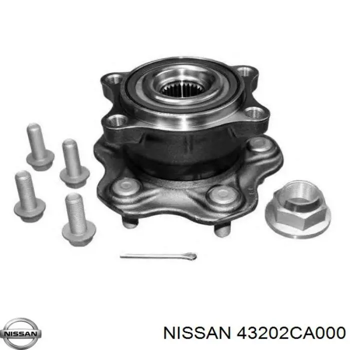 Ступица задняя Nissan 43202CA000