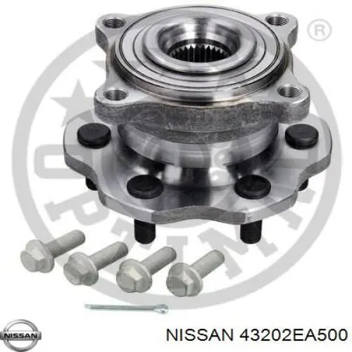 Ступицы задних колес Nissan/Infiniti 43202EA500 цена, от 56.50 USD