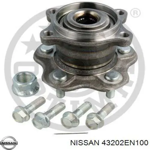 Ступица задняя 43202EN100 Nissan