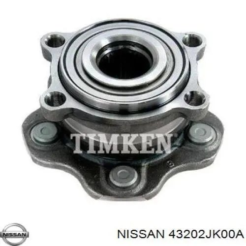 Ступицы задних колес Nissan/Infiniti 43202JK00A цена, от 25.34 USD