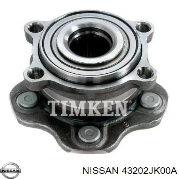 Купить 43202JK00A Nissan/Infiniti Задняя шпиндель