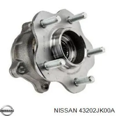 Ступица заднего колеса Nissan/Infiniti 43202JK00A