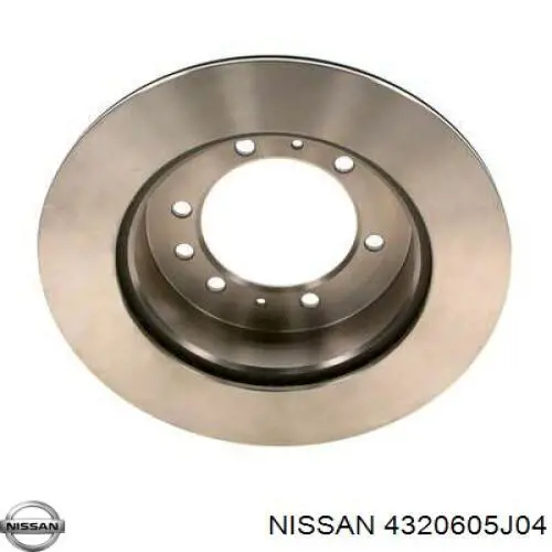 Задний тормозной диск Nissan/Infiniti 4320605J04 цена, от 51.51 USD