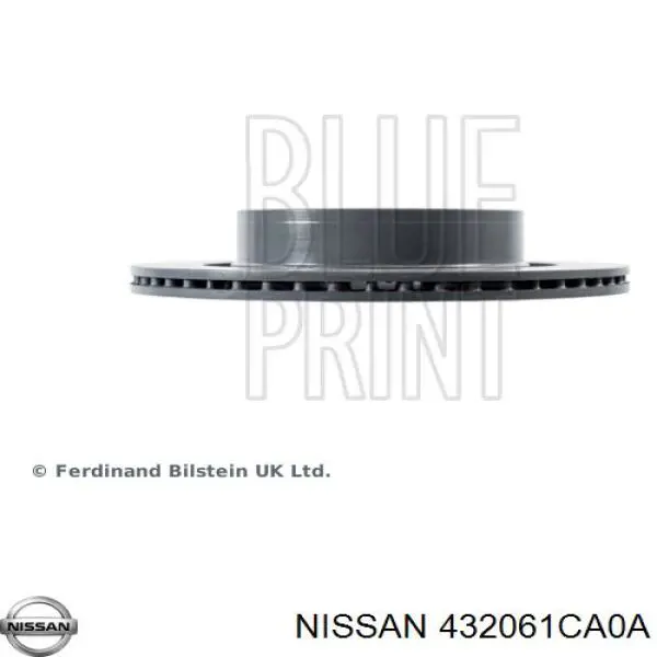 Задний дисковый тормоз Nissan/Infiniti 432061CA0A