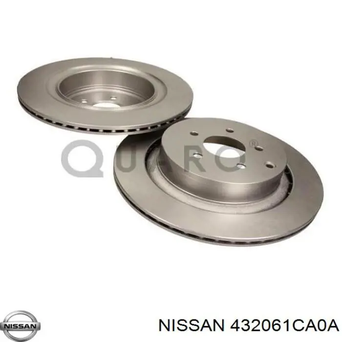 Купить 432061CA0A Nissan/Infiniti Диск тормозной задний