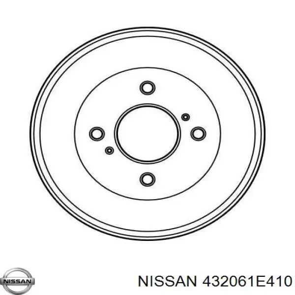 Барабан тормозной задний Nissan/Infiniti 4020621001 цена, от 27.62 USD