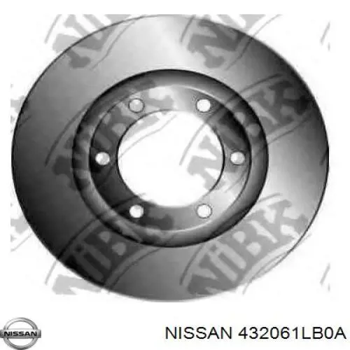 Купить 432061LB0A Nissan/Infiniti Диск тормозной задний