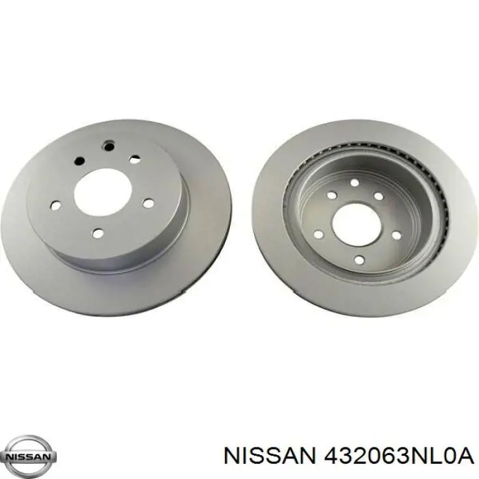 Купить 432063NL0A Nissan/Infiniti Диск тормозной задний