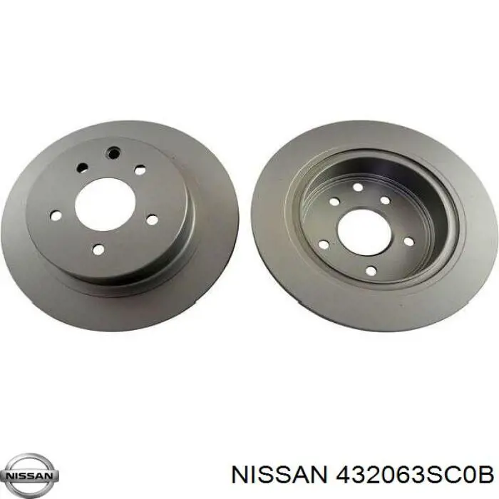 Купить 432063SC0B Nissan/Infiniti Ротор тормозной