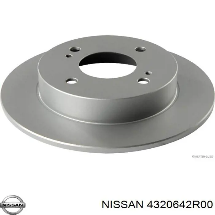 Тормозные диски 4320642R00 Nissan