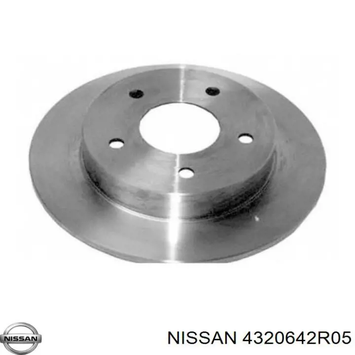 Тормозные диски 4320642R05 Nissan