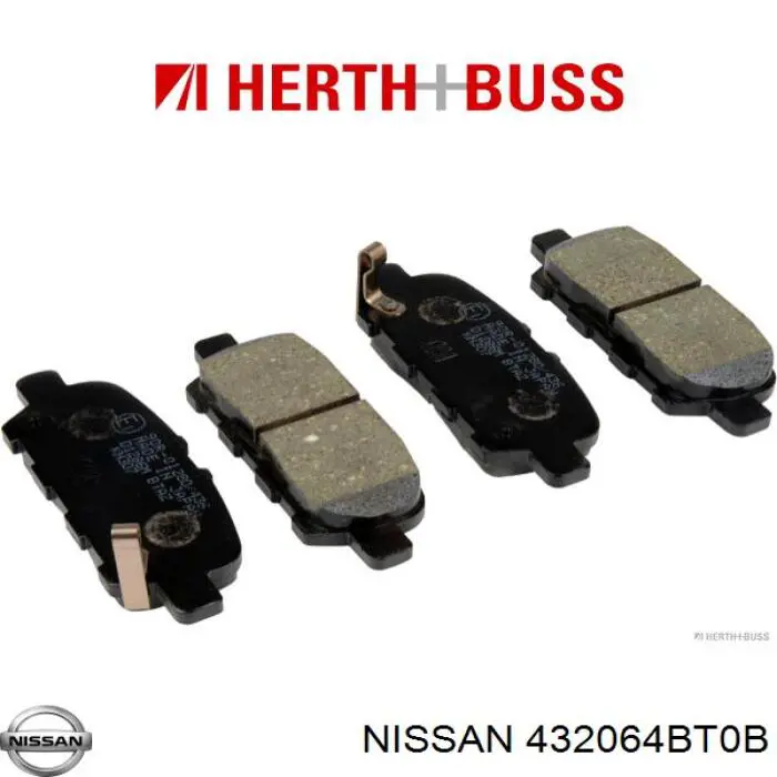 Тормозные диски 432064BT0B Nissan/Infiniti