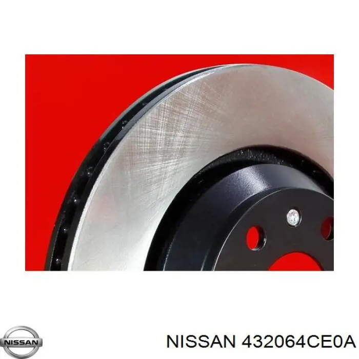432064CE0A Nissan тормозные диски