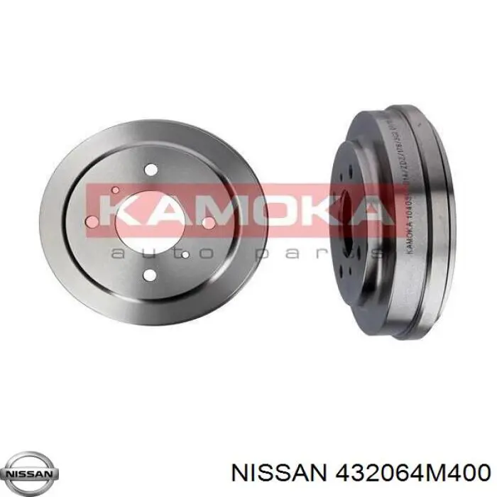 432064M400 Nissan tambor do freio traseiro