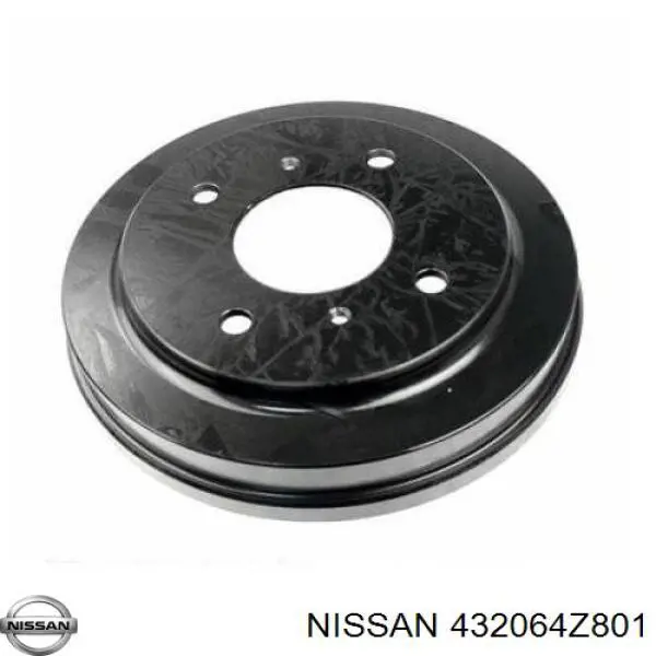 Барабан тормозной задний Nissan 432064Z801
