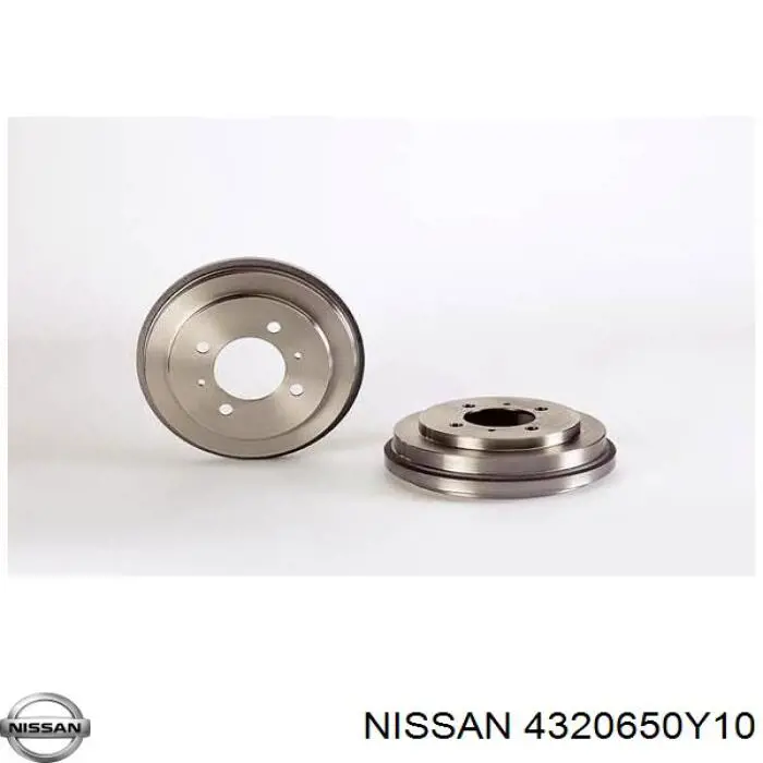 4320650Y10 Nissan барабан тормозной задний