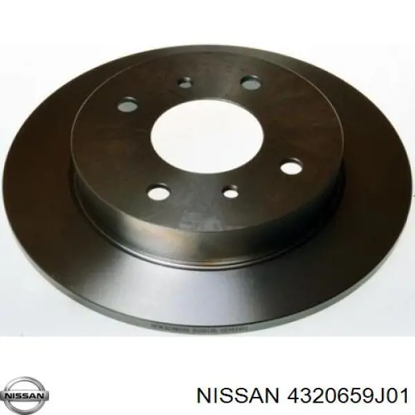 Купить 4320659J01 Nissan/Infiniti Диск тормозной задний
