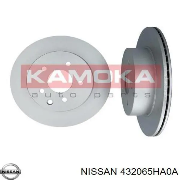 432065HA0A Nissan диск тормозной задний