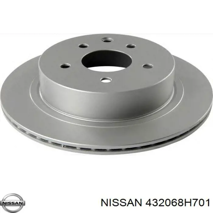 Задний дисковый тормоз Nissan/Infiniti 432068H701