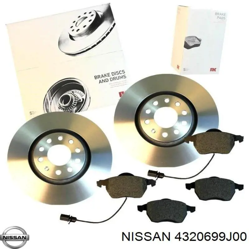 Купить 4320699J00 Nissan/Infiniti Диск тормозной задний
