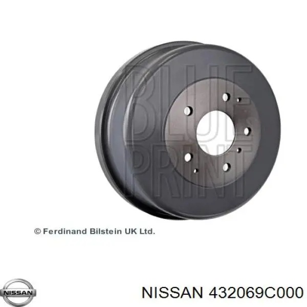 Барабан тормозной задний Ashika 5601117 цена, от 53.36 USD