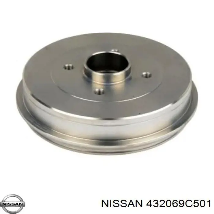Тормозной барабан 432069C501 Nissan/Infiniti