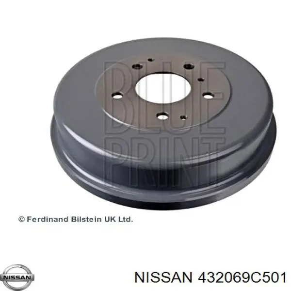 Задний барабан Nissan/Infiniti 432069C502