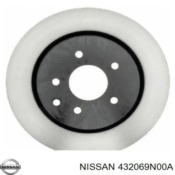 Задний тормозной диск Nissan/Infiniti 432069N00A цена, от 44.71 USD