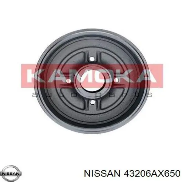 Тормозной барабан 43206AX650 Nissan/Infiniti