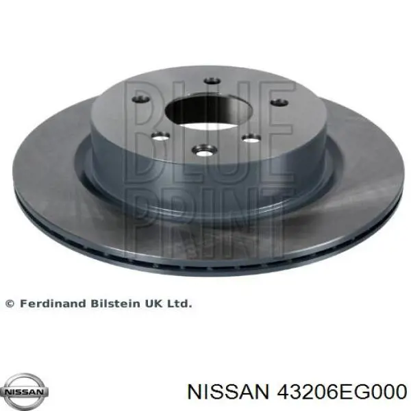 43206EG000 Nissan/Infiniti Дисковый тормоз