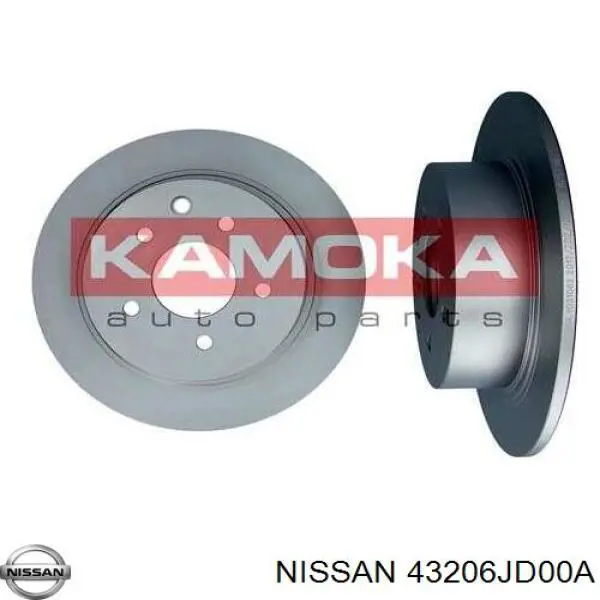 Купить 43206JD00A Nissan/Infiniti Диск тормозной задний