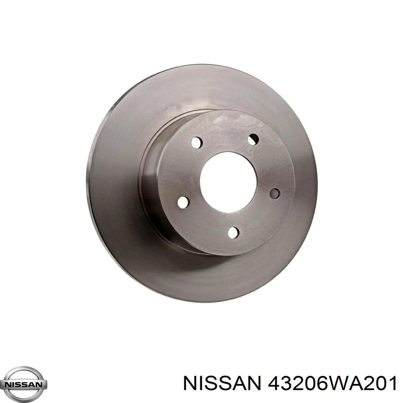 Задний тормозной диск Nissan/Infiniti 43206WA201 цена, от 25.34 USD