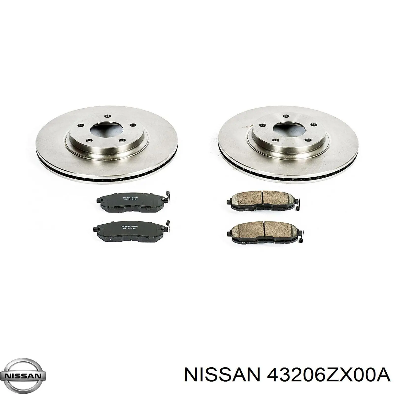 Купить 43206ZX00A Nissan/Infiniti Диск тормозной задний