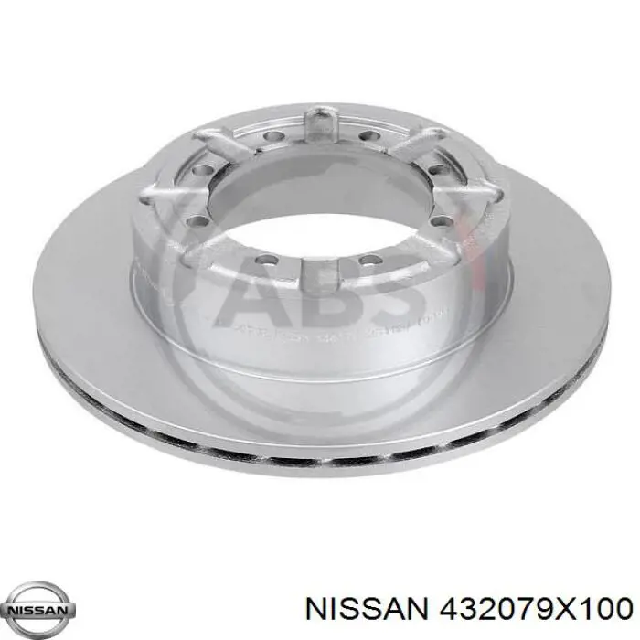 Купить 432079X100 Nissan/Infiniti Диск тормозной задний