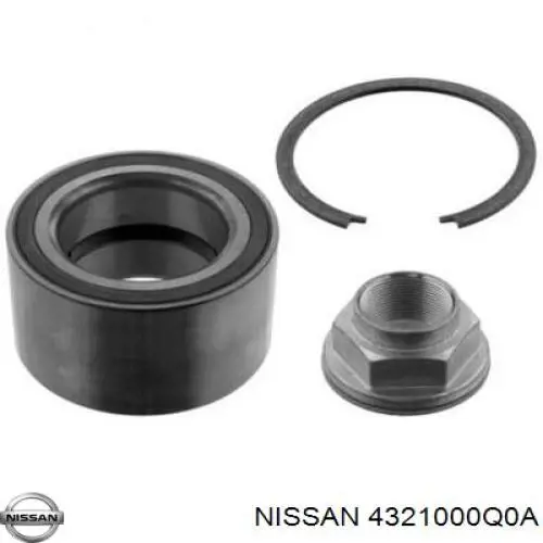 Купить 4321000Q0A Nissan/Infiniti Подшипник задней ступицы
