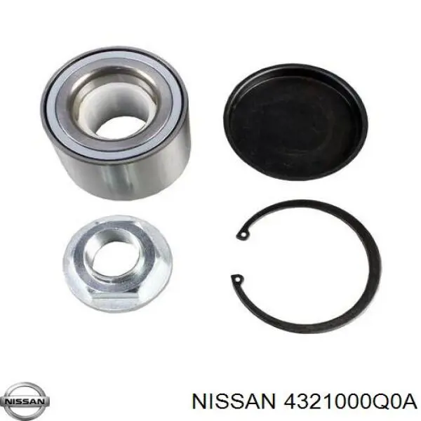 Подшипники задней ступицы Nissan/Infiniti 4321000Q0A цена, от 49.18 USD