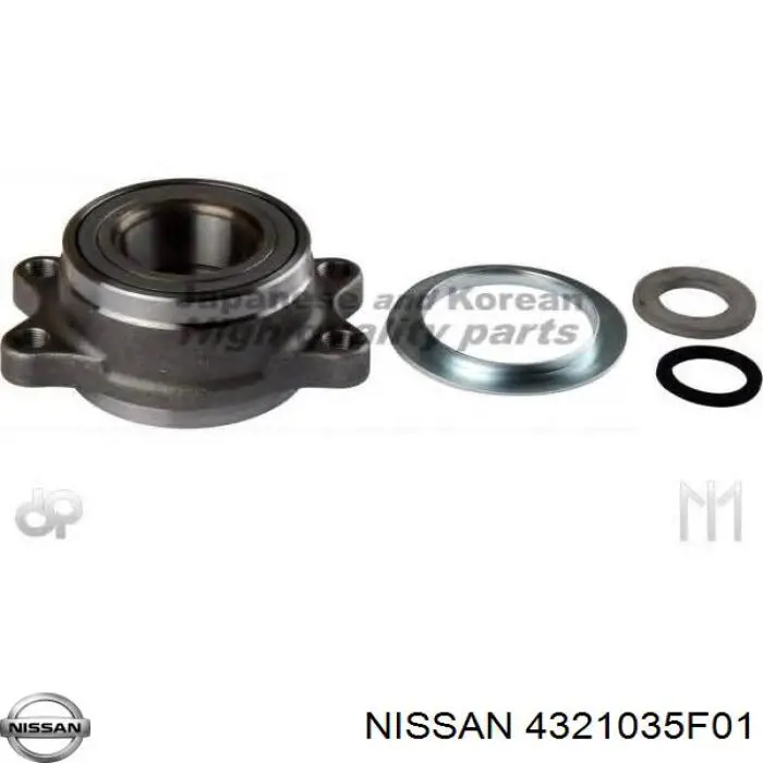 Купить 4321035F01 Nissan/Infiniti Подшипник задней ступицы