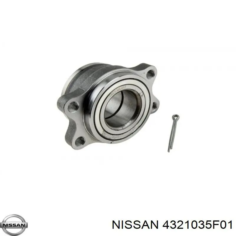 Задний подшипник Nissan/Infiniti 4321035F01