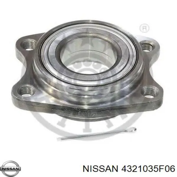 Подшипники задней ступицы Nissan/Infiniti 4321035F06 цена, от 41.38 USD