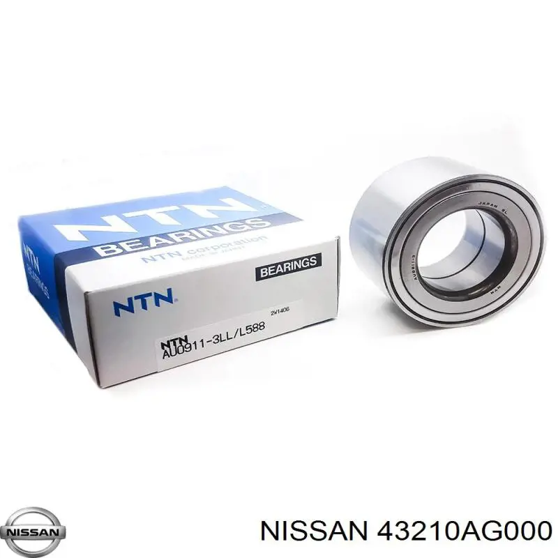 Купить 43210AG000 Nissan/Infiniti Подшипник задней ступицы