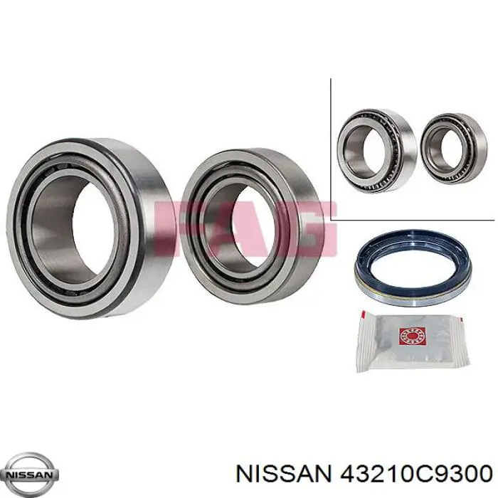 Подшипник ступицы колеса Nissan/Infiniti 43210C9300 цена, от 29.90 USD
