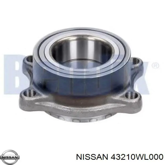Подшипник задней ступицы 43210WL000 Nissan/Infiniti