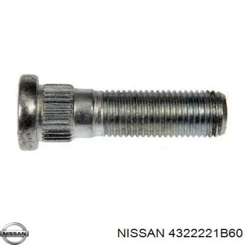 4322221B60 Nissan/Infiniti Болт крепления колеса передний