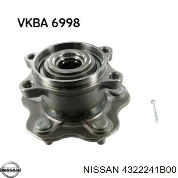 4322241B00 Nissan/Infiniti Болт крепления ступицы