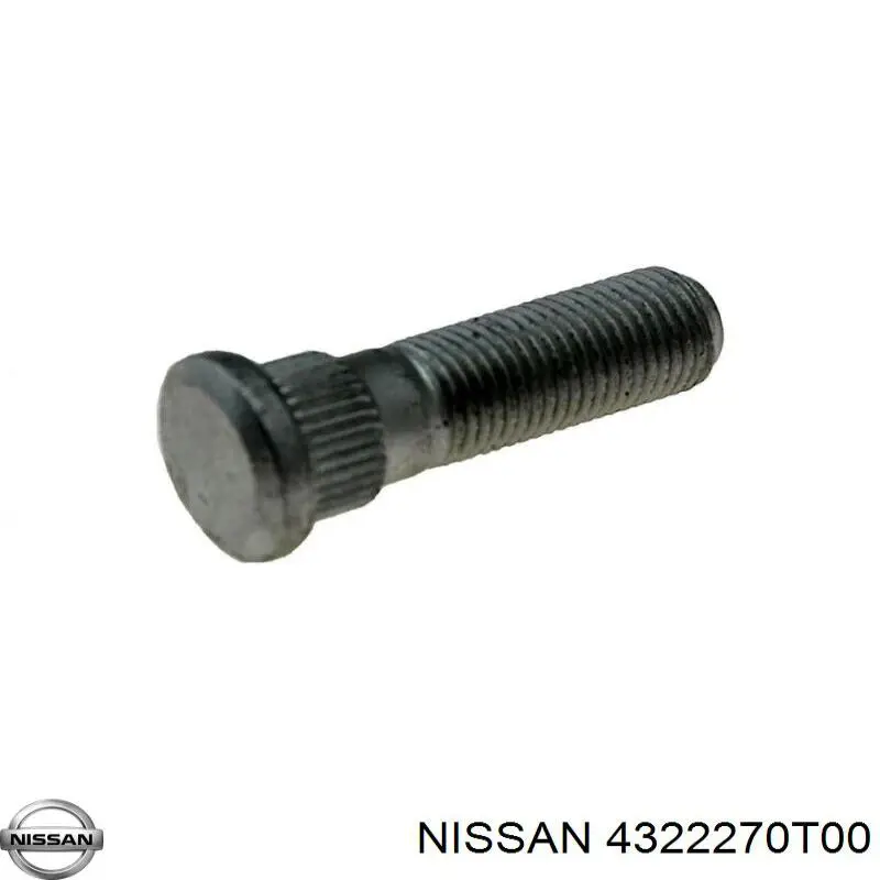 Шпилька ступицы колеса передняя Nissan/Infiniti 4322270T00