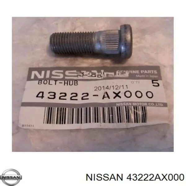 43222AX000 Nissan 